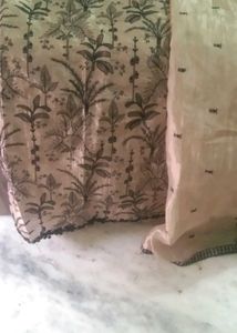 Vintage Floral Print Fabric