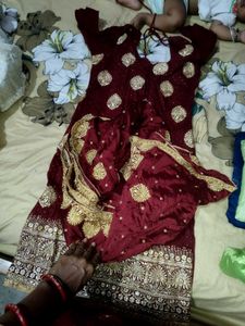 Suit Salwar Heavy Chunni Heav Sui