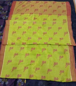 Beautiful Olive Green Pattu Saree