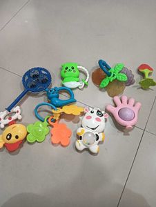 7 junjuna and 2 teether