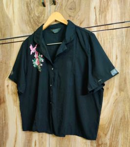 Black  Shirt Size-46