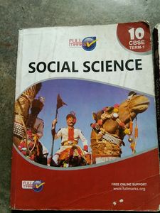 Full Marks Social Science Book For Class 10th