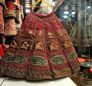 Bridal ball lehnga
