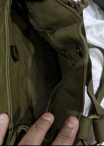 Olive Green Tote Bag