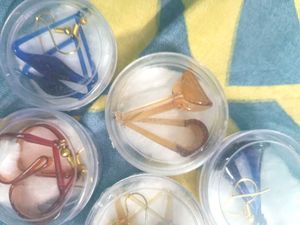 Product Name: Designer Glass Bead Earrings (Set of