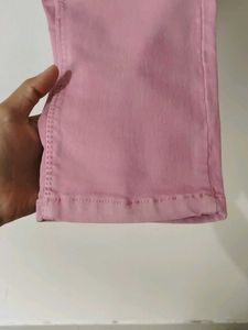 Women Pink Trending Trouser