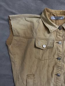 CARGO DENIM JACKET SWEATER TRENDY AESTHETIC