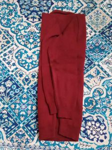 Maroon V-Neck Sweater