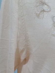 Cream Knit Dress