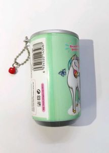 Beautiful Unicorn Keychain with pack of Wet Wipes