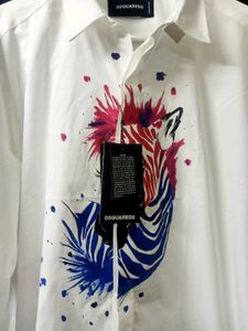 NEW Dsquared2 Designer White Shirt