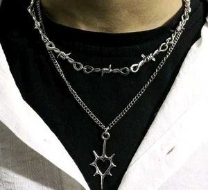 Edgy Layered Chain Necklace