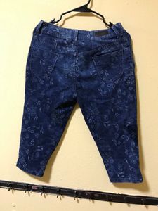 3/4th Dark Jeans
