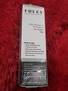 FOLEY® 10% Vitamin C + E Face Serum 30ml