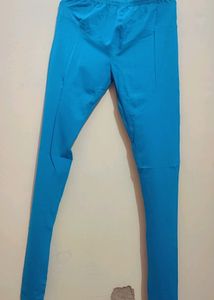 Torqoise Color Strechable Legging