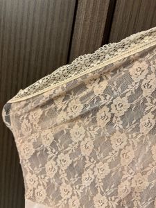 Beautiful Lace Trim Maxi Dress