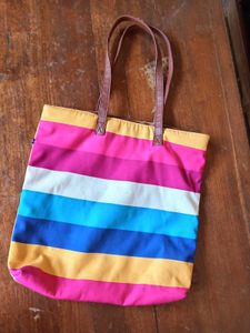 Boho Floral Tote Bag