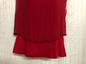 Elie Tahari Red Stylish Top