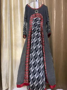 Elegant Black Ethnic Gown