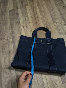 HERMES Authentic Canvas Bag