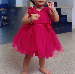 Cute Pink Party Dress