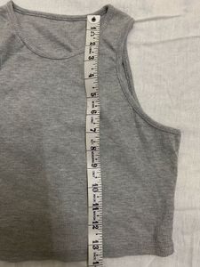 Basic Grey Tank Top