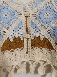 Woolen Boho Top