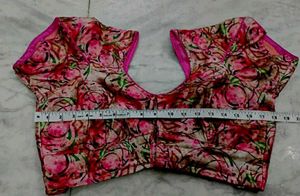Pink color Silk Blouse