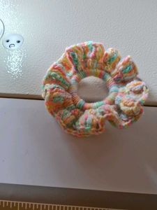 Handmade Crochet Scrunchie