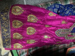 Embroidered Magenta Salwar Kameez