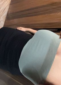 New H&m Bandeau Olive Tube Top