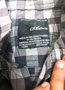 Check  Shirt 👕  Pure  Cotton.