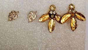 Beautiful Studs Topas Combo Of 8 Pairs