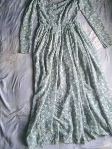 Floral Long Sleeve Maxi Dress