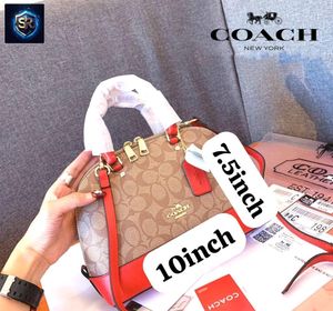 COACH MINI SATCHEL BAG @WITH BOX