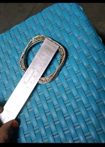 Sparkling silver Bangle Set