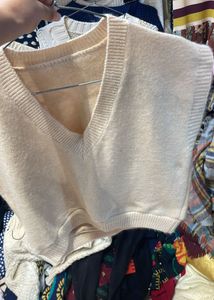 White Sweater Vest