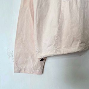 Salmon Pink Pullover Shirt