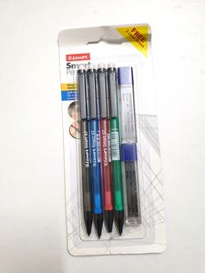 Luxor Set Of 4 0.7mm Mechanical Pencils