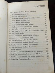 The Power of Your Subconscious Mind