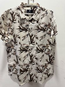 Floral Print Short Sleeve Shirt