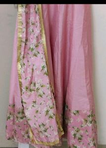 Elegant Baby Pink Party Wear