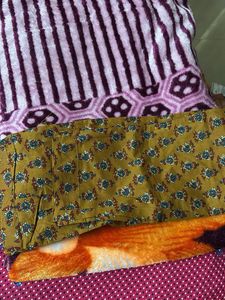 Elegant Paisley Print Ethnic Gown set