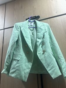 Mint Green Blazer