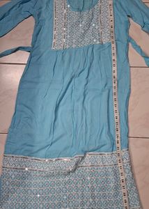 Light Blue Kurti