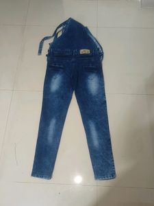Denim Dungree For Women...Waist Size 32 and Length