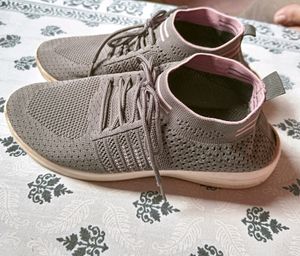 Gray Walking Shoes For Women
