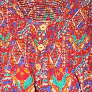 Boho Print trendy Top