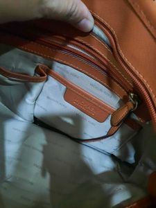 Michael Kors Orange Tote Bag
