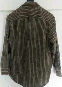 Striped Brown Shirt